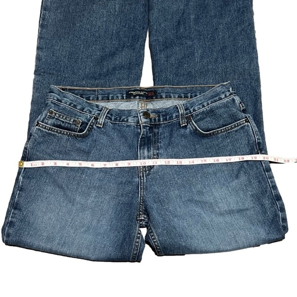 American Eagle 🦅 Denim Blue Jeans Flare Women’s (Sz 10) - Picture 11 of 14